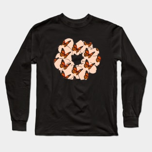 Butterfly Scrunchie Long Sleeve T-Shirt